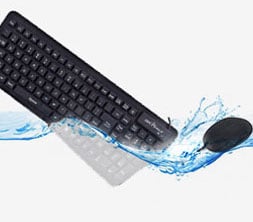 Tangent Seal Shield Waterproof Antimicrobial Medical Keyboards